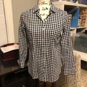 Checkered Button Up